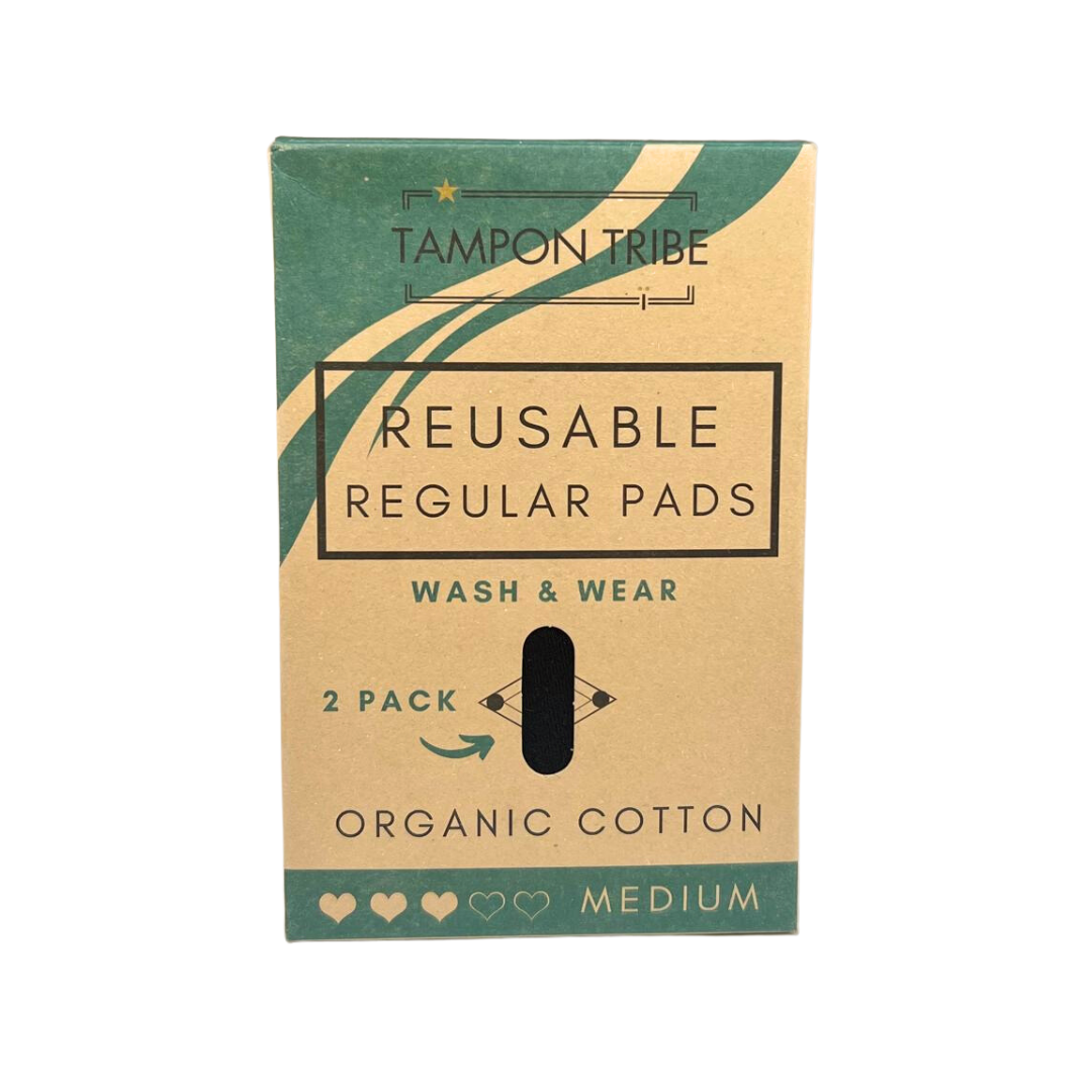 Organic Cotton Slim Reusable Pad - 2 Pack