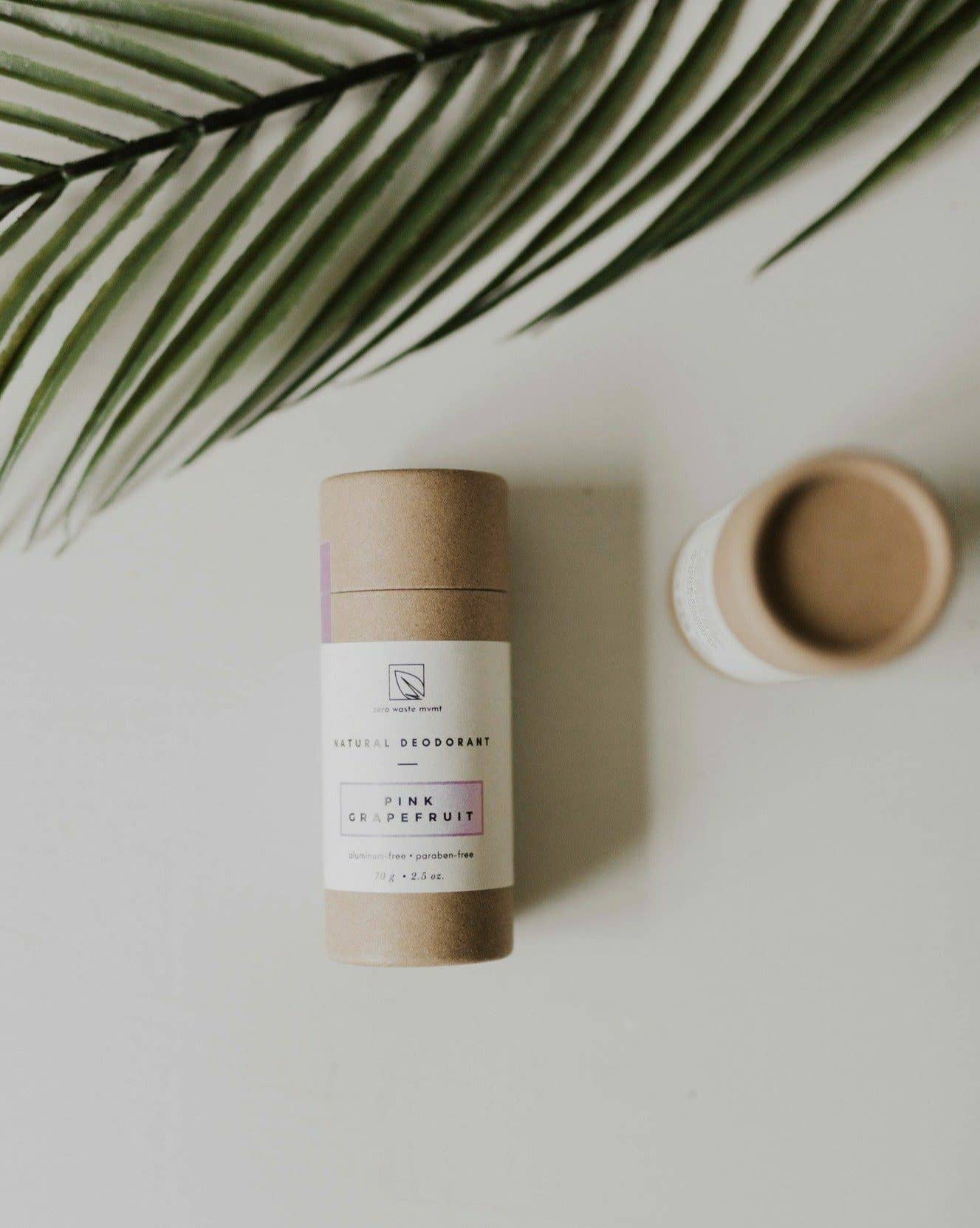 Natural Deodorant | Lavender + Bergamot | Zero Waste: Lavender + Bergamot