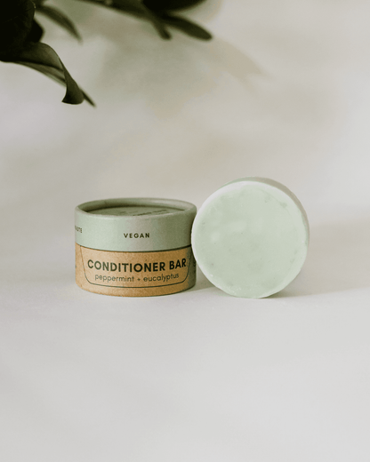 Conditioner Bar | Peppermint + Eucalyptus | Travel Container