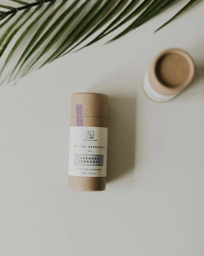 Natural Deodorant | Lavender + Bergamot | Zero Waste: Lavender + Bergamot