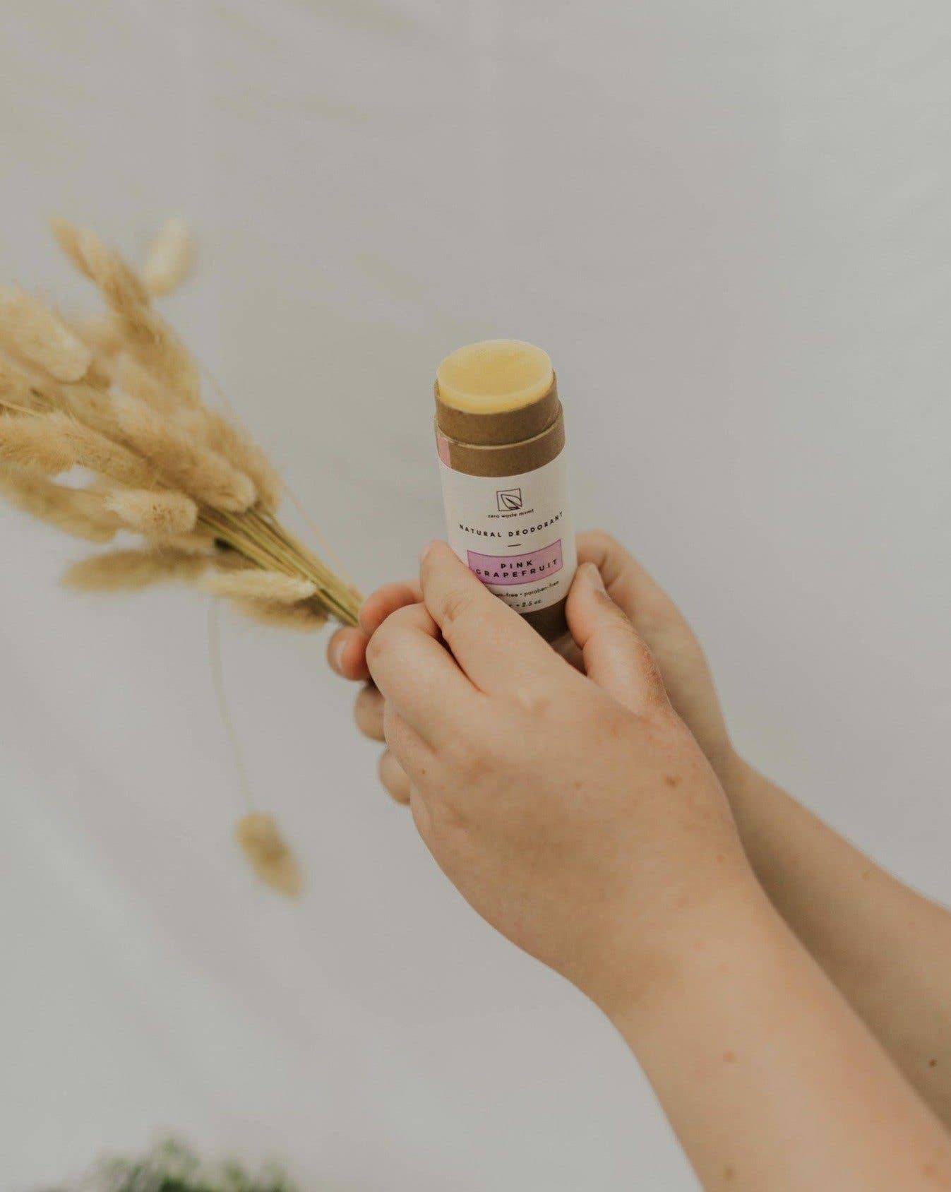 Natural Deodorant | Lavender + Bergamot | Zero Waste: Lavender + Bergamot