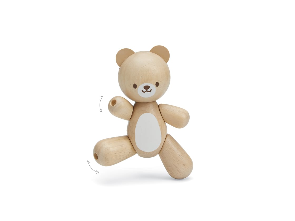 Bear Wooden Figurine