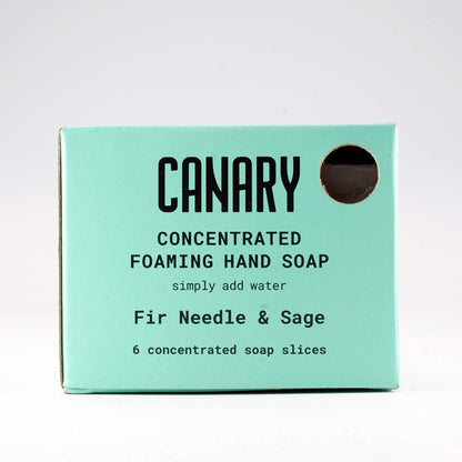 Concentrated Hand Soap Refill Bars: Fir Needle + Sage Full Bar - 12 slices