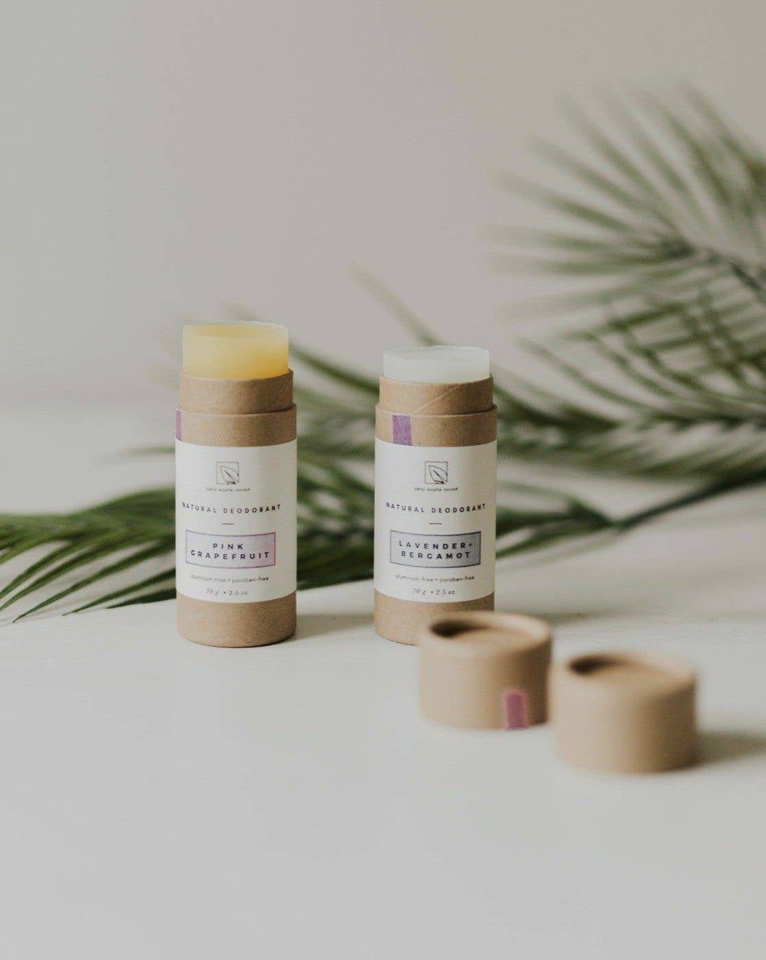 Natural Deodorant | Lavender + Bergamot | Zero Waste: Lavender + Bergamot