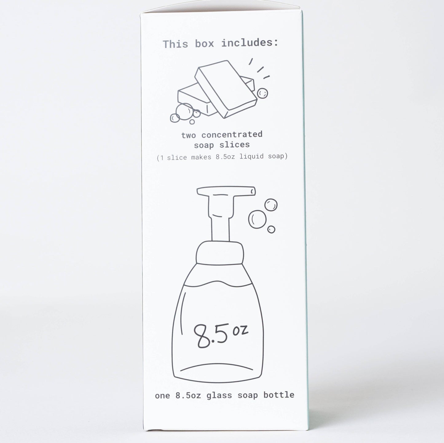 Hand Soap Starter Kit - Bottle & Soap: Fir Needle + Sage