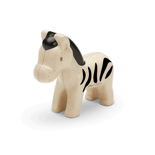 Zebra Wooden Figurine Toy