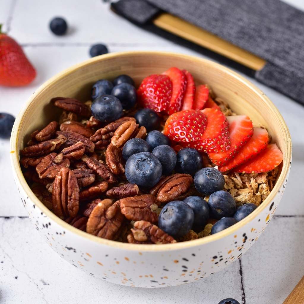 Bamboo Snack & Dip Bowls