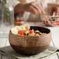 Coconut Bowls and Wooden Spoon Combo