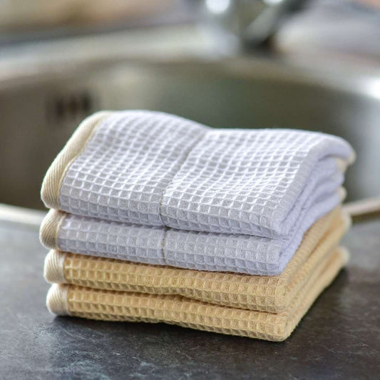 Reusable Dish Cloths - 100% Organic Sisal Cotton Cloth