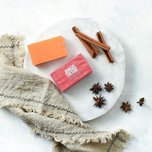 Soap Bar - Ginger & Spice Solid Exfoliating Bar Soaps